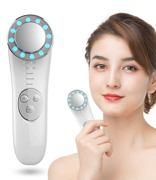 Facial Massager Tool 7 In 1 Face Lifting Wand Accessories