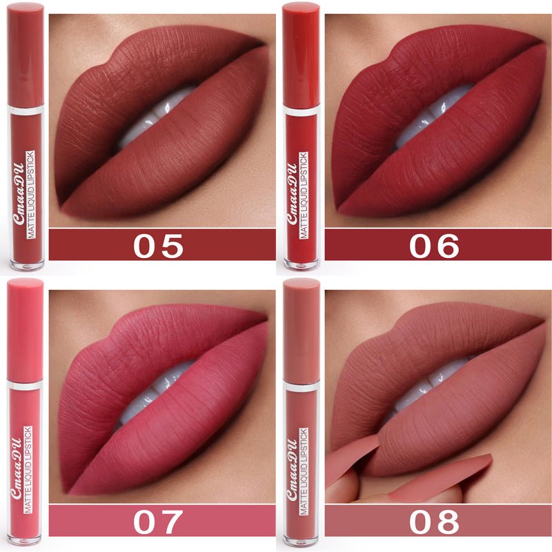 Non-stick Waterproof Matte Lipstick - Made Beautiful by Maddi