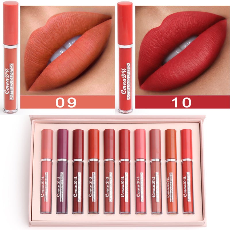 Non-stick Waterproof Matte Lipstick - Made Beautiful by Maddi